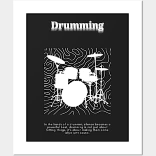 Drumming Posters and Art